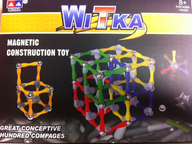 MAGNETICKÁ STAVEBNICE barevná