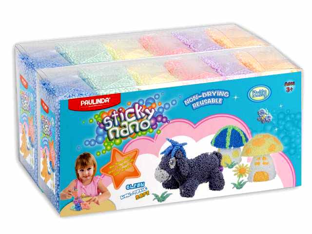 STICKY KULIČKOVÁ MODELÍNA 12 x 10 g 6 BAREV 