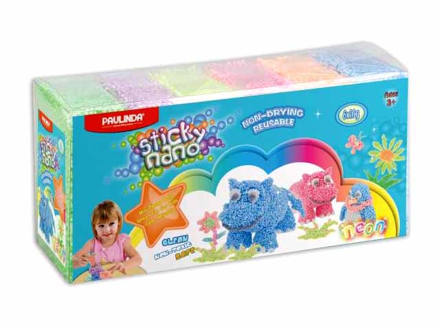 STICKY KULIČKOVÁ MODELÍNA 6 x 10 g 6 BAREV 