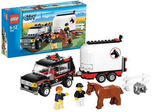 Lego City 7635 - Terénní vůz s pohonem 4 kol a přívěsem pro koně 