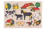 Puzzle na desce - Statek