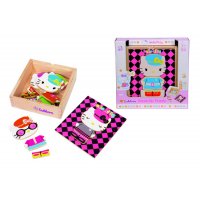 SIMBA Hra Simba dřevěná, skládací, oblékací - Hello Kitty