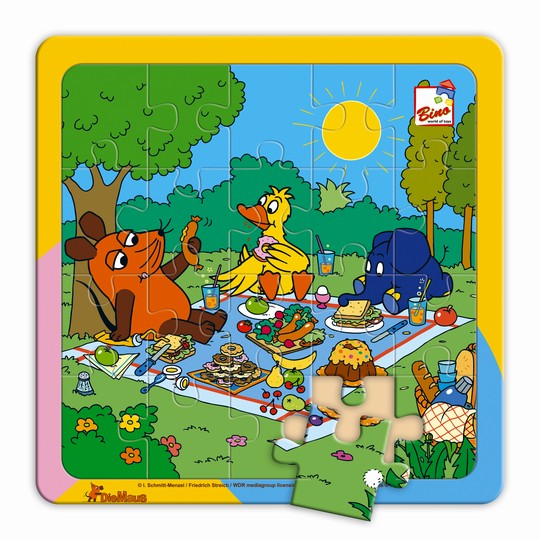 Puzzle Myš na svačince