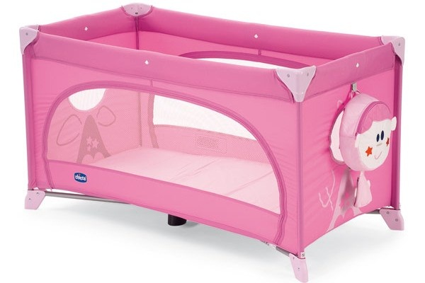 Cestovní postýlka Chicco Easy Sleep růžová barva