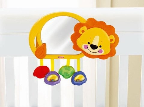 FP Zrcadlo Lvíček do postýlky i na zem - N7321, fisher price