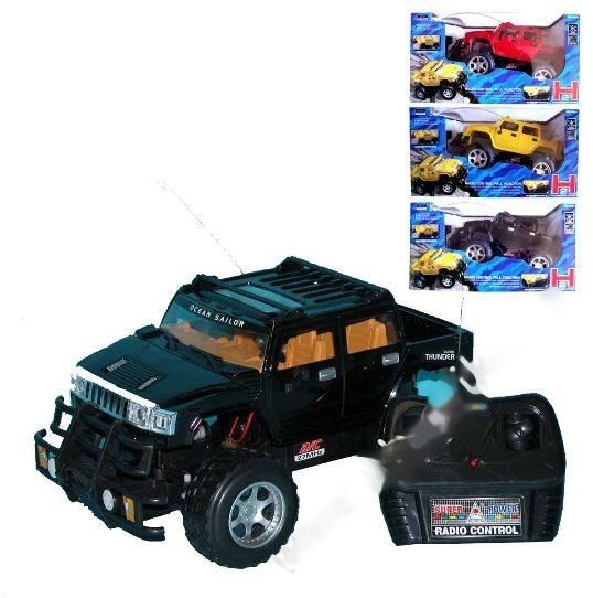 R/C Hummer s nabíječkou černá barva