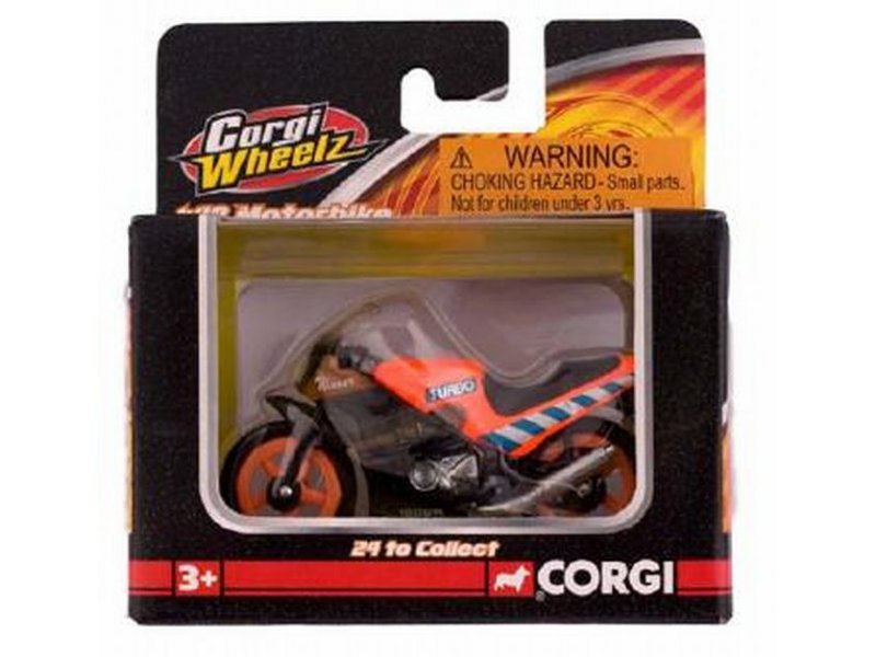 Corgi motorbike