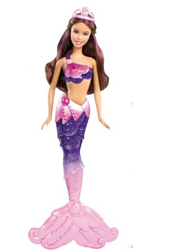 Barbie Mořská Panna fialová