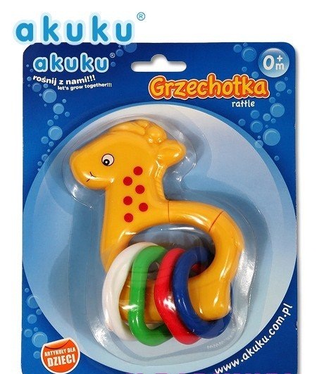 Chrastítko Žirafka Akuku