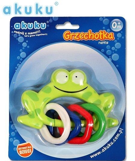 Chrastítko Žabka Akuku
