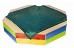 Pískoviště dřevěné  130 x 130