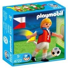 Playmobil 4722 Fotbalista Česká republika