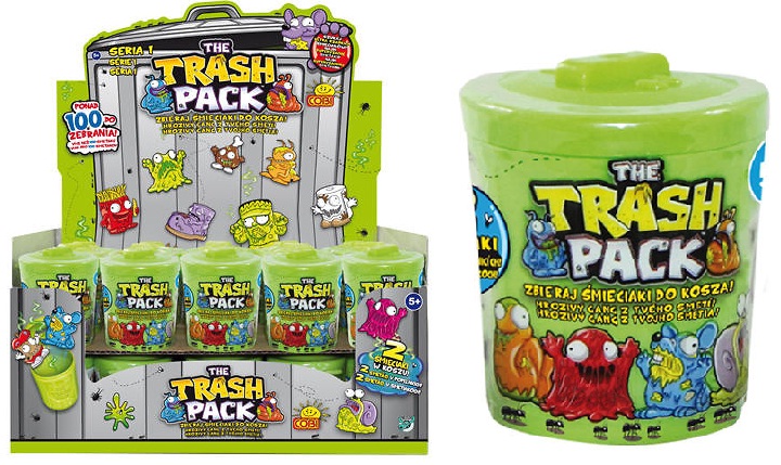 SMEŤÁCI-Trash Pack Popelnice 2 ks Smeťáků
