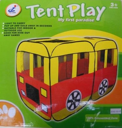 Dětský stan autobus