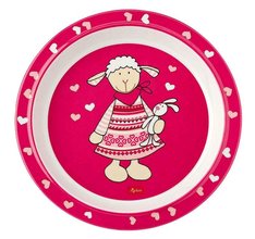 Ovečka SCHNUGGI talířek (21,5 cm) melamin NEW sigikid