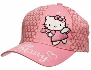 Kšiltovka HELLO KITTY 4014 růžová
