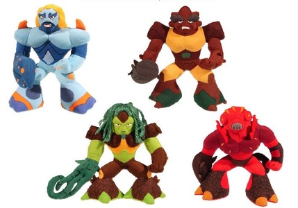 Gormiti figurky z textilu 30 cm