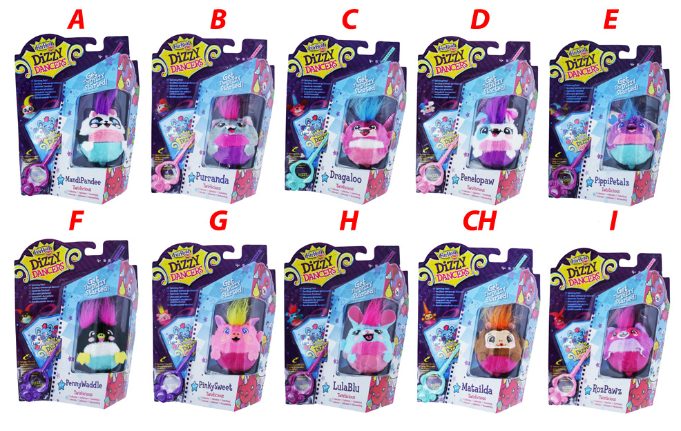 Zvířátka Hasbro FRF DIZZY DANCERS Základní tanečníci