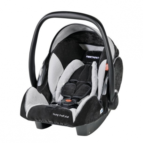 Dětská autosedačka RECARO Young Profi Plus Topline černá/stříbrná