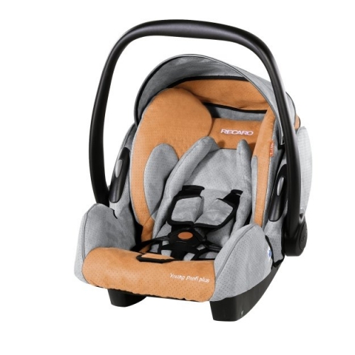 Dětská autosedačka RECARO Young Profi Plus Trendline šedá/oranžová
