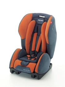 Dětská autosedačka RECARO Young Expert Plus Topline šedá/oranžová