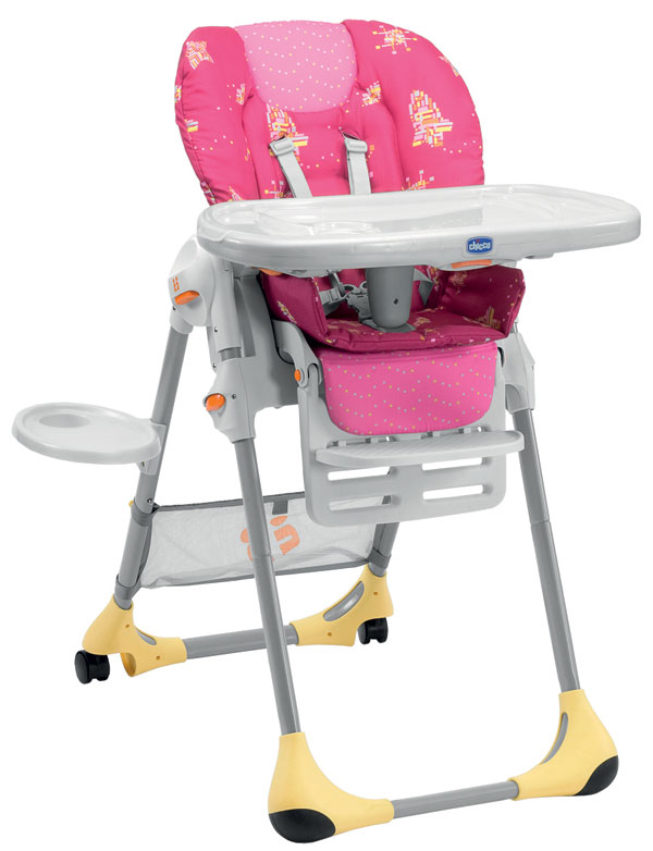 Jídelní židlička Chicco Polly  2010 Starlette