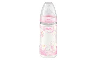 Nuk Láhev PP 240ml - Růžová