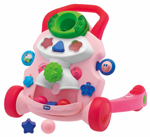 Chicco Chodítko Activity - růžové