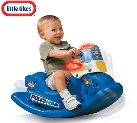 Houpací policejní motorka 1592 Little Tikes