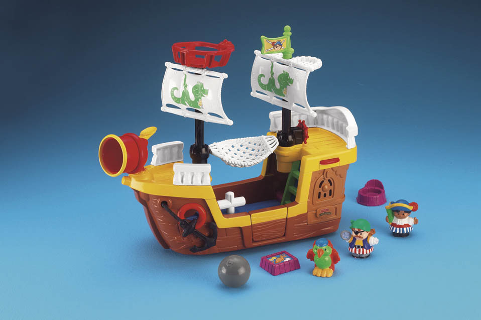 Pirátská loď Little People  J4419 Mattel