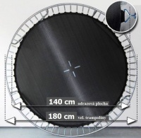 Odrazová plocha na trampolínu 180 cm (6 ft) PP MESH