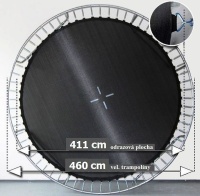 Odrazová plocha na trampolínu 460 cm (15 ft) PP MESH