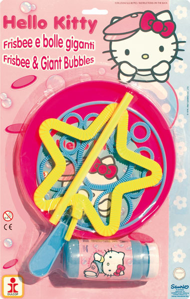 Fresbee a bublifuk Hello Kitty