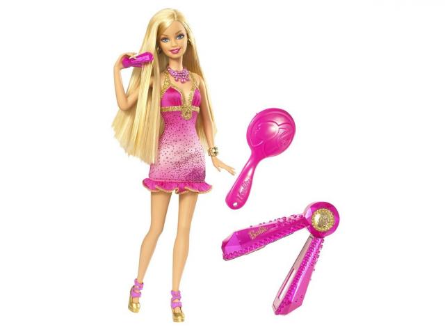 Barbie Parádnice - účes