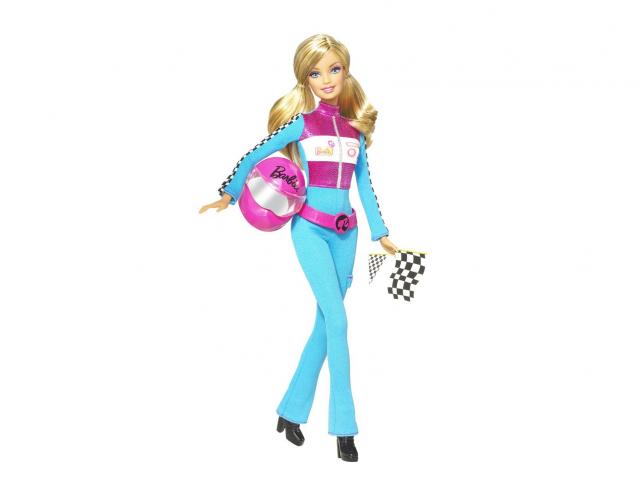 Barbie Automobilová závodnice ICB