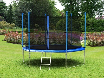 TRAMPOLÍNA S VNITŘNÍ SÍŤÍ A ŽEBŘÍKEM 300 cm  trampolína se sítí průměr 305