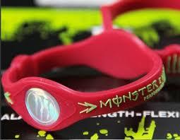 Náramek Power Balance MONSTER red
