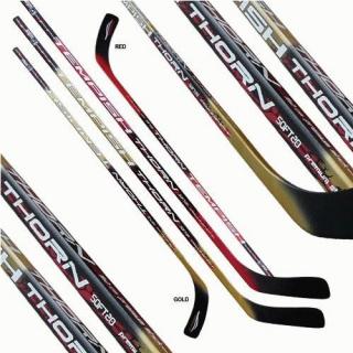 Hokejka - Hockey stick THORN red