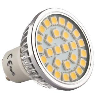 LED žárovka GU 10 3,8 W (teplá barva)