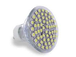 LED žárovka GU10  3.5 W (teplá barva) 60 LED
