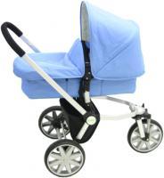 Kombinovaný kočárek GRAPI BABY DELUXE 2v1 modrý