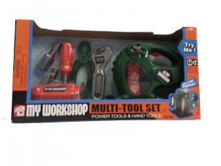 SMOBY 10195 My Workshop pila s nářadím, se zvukem