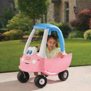 Autíčko- vozítko ala Flinstones COZY COUPE 30 růžový LITTLE TIKES