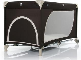 Cestovní postýlka ABC DESIGN MOONLIGHT vzor Dark Brown