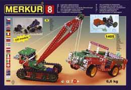 MERKUR 8 stavebnice 1405d. 5 vrstev