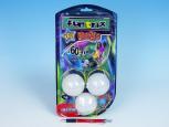 Žonglérské míčky Funtrix svítící, prům. 6,7cm + DVD 