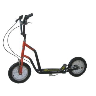 Koloběžka MASTER Ride červeno - černá barva