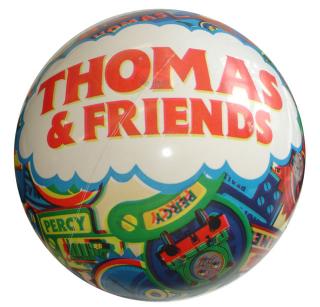 Potištěný míč Lokomotiva Tomáš gumový dětský balon