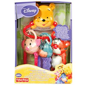 Fisher Price -? Aktivní klíčky Medvídek Pú -? FP K4239 