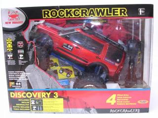 Auto na ovládání Rock Crawler 1:10 Jeep, vč. baterií  